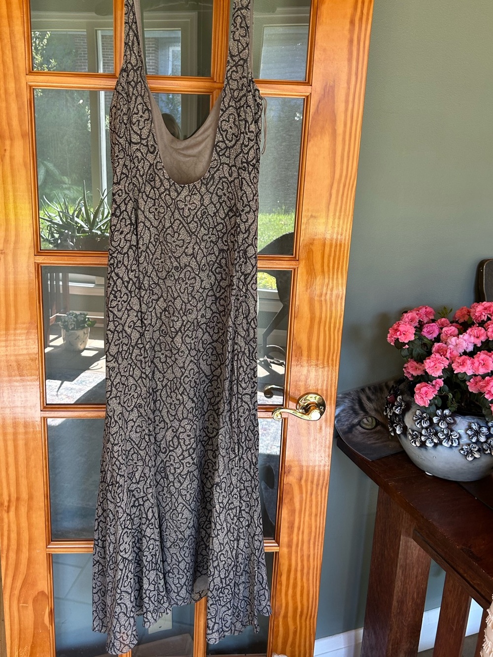 Vintage Calvin Klein 1990s Collection Dress MWOT - Picture 4 of 4